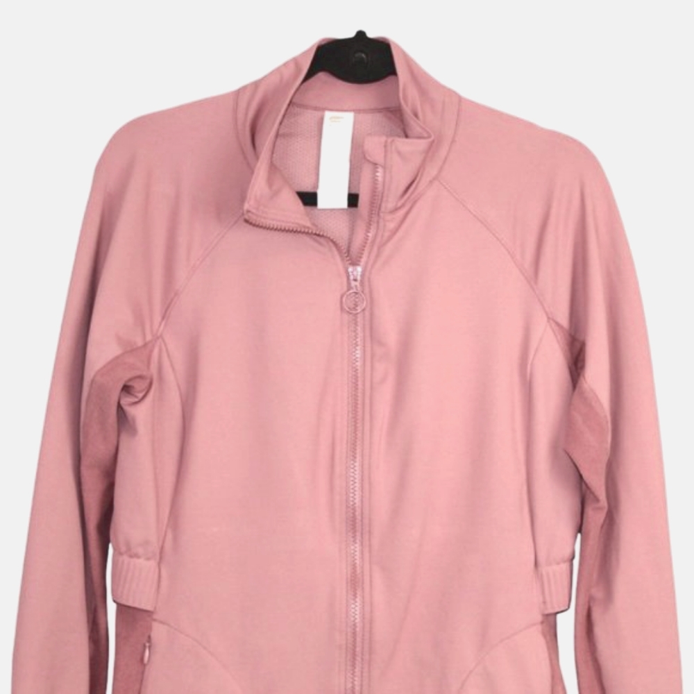 Fabletics Large Blush Pink Zip Up Athletic Jacket… - image 6